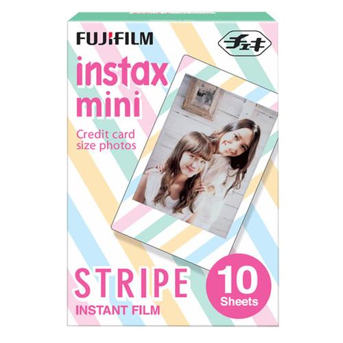 Foto Produk Refill Instax Mini Instant Film Stripe Motif isi 10 lembar dari Milo Shoes