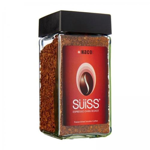 Jual HACO Suiss Espresso Dark Roast Freeze Dried Soluble Coffe Kopi Instan  - Jakarta Barat - 51O Shop | Tokopedia