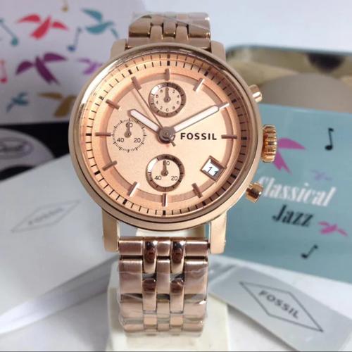 Jual Fossil es3380 rosegold ori dist jam Jakarta Barat Babalo