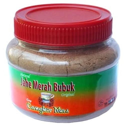 Foto Produk Jahe Merah Bubuk Murni Cap Cangkir Mas Toples - 100% Alami Tanpa Gula dari duadus