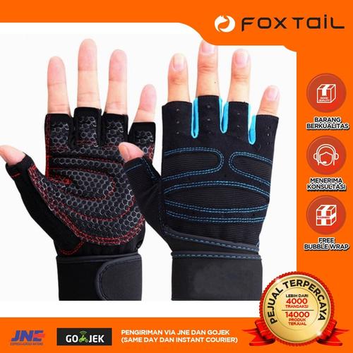 Foto Produk Glove heavyweight Fitness Lifting Gym sarung tangan anti sobek dari Foxtail Store