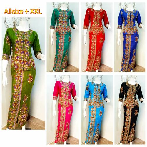 Foto Produk Stelan Kebaya RnB batu Rumpun Murah Ukuran JUMBO dari Simi Fasion Shop