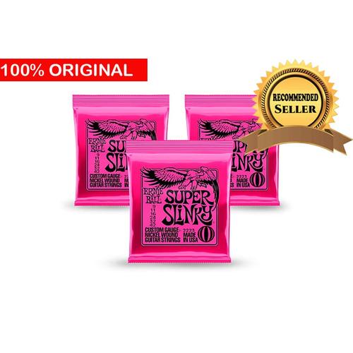 Foto Produk senar gitar elektrik ernie ball nickel super slinky dari Salomo Musik