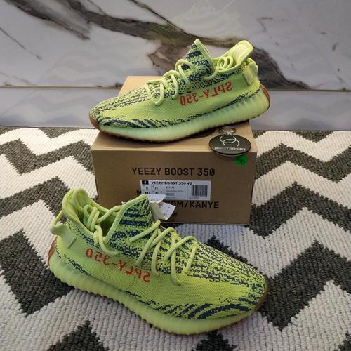yellow yeezy v2
