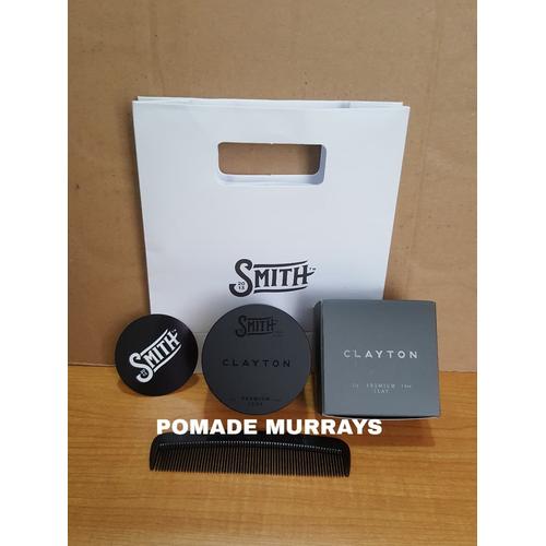 Foto Produk SMITH CLAYTON PREMIUM HAIR CLAY POMADE MATTE free sisir dari Pomade Murrays