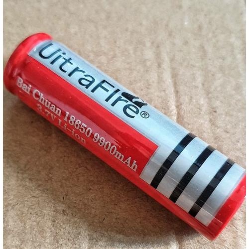 Foto Produk Baterai Recharge ULTRAFlRE 18650 9900mAh dari ZigZag-Store