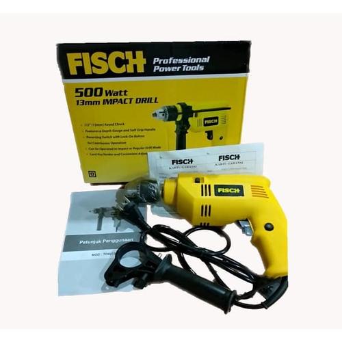 Foto Produk Fisch TD8013 Impact Drill 13mm 500 Watt - Bor Tangan 13mm 500 Watt dari Palugada Distribusi