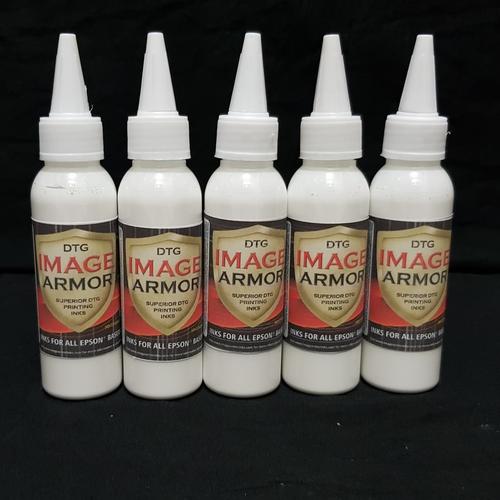 Foto Produk Tinta DTG Putih USA Image Armor White ink 100ml dari Hobby Print