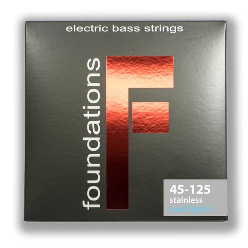 Gambar FS545125L 5-STRING LIGHT FOUNDATIONS STAINLESS STEEL BASS SIT STRING dari hiendguitar undefined Tokopedia