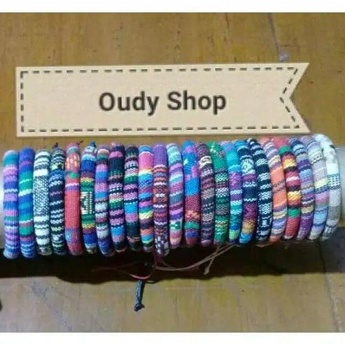 Foto Produk Gelang Etnik Rajut Tenun Pendaki Gunung dari Toko Oudy