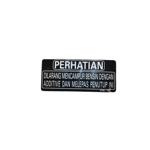 Gambar Label Fuel Caution (87586KTM7800 dari Honda Cengkareng Kota Tangerang Tokopedia
