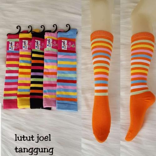 Gambar Kaos kaki anak salur-salur sepaha Joel - pink tua dari Ag Collection Jakarta Utara Tokopedia