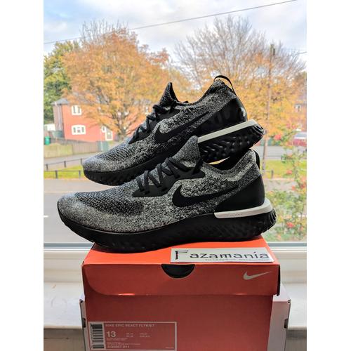 epic react flyknit oreo