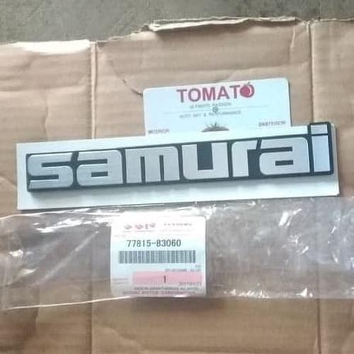 Jual Emblem samurai suzuki jimny katana sgp ori - Jakarta Utara - JAPAN