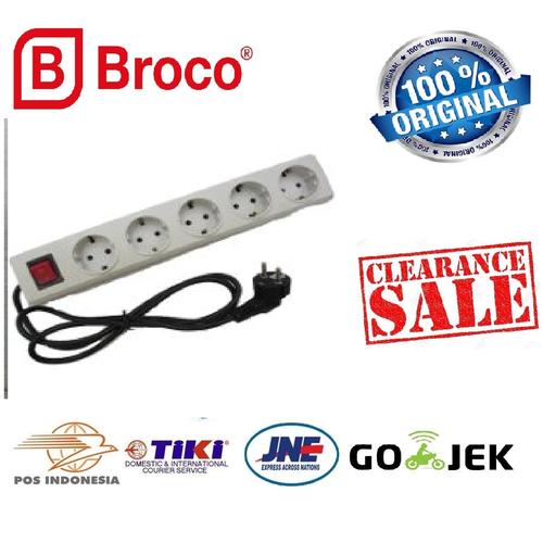 Foto Produk STOP KONTAK 5 LUBANG KABEL 1.5 METER 1.5M STOPKONTAK+KABEL 1.5 METER dari Natz