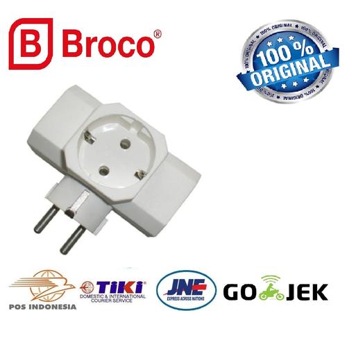 Foto Produk STEKER TEE ARDE / COLOKAN LISTRIK ARDE BROCO CABANG 3 dari Natz