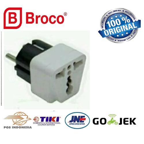 Foto Produk Over Steke / Adaptor Colokan sambungan Listrik (Kuningan Asli) SNI dari Natz