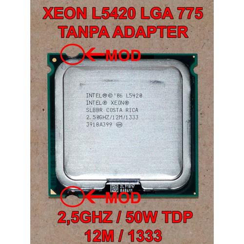 Foto Produk Xeon L5420 LGA 775 quad core (setara Q9550, diatas Q6600 / Q8200) dari LFM