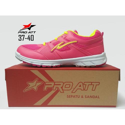 Foto Produk SEPATU PRO ATT LG 457 FUCSHIA, SEPATU SPORT RUNNING WANITA CASUAL - Pink, 37 dari ANEKARAGAM DOT COM