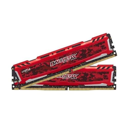 Foto Produk Crucial Ballistix Sport LT DDR4 8GB (2x4GB) KIT 2666Mhz - RED dari toko expert komputer