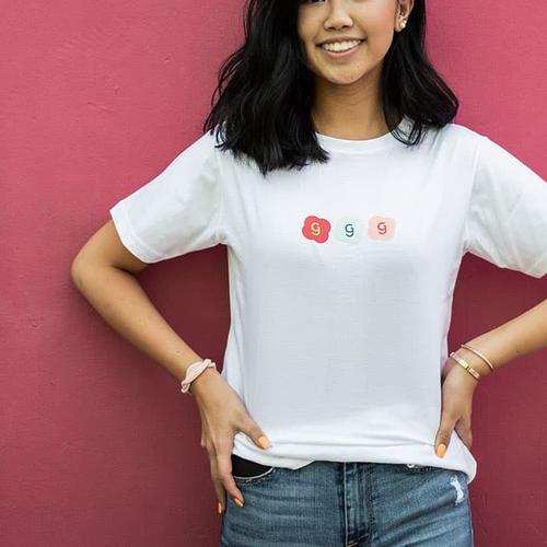 Foto Produk Unisex T-Shirt - Triple G - Putih S dari Generation Girl
