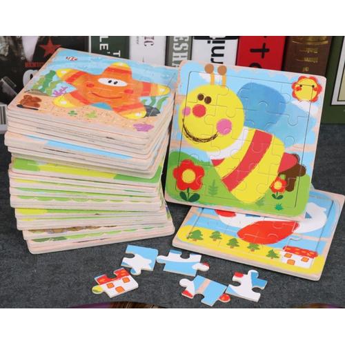 Gambar Mainan Edukatif / Puzzle Kayu / Jigsaw Puzzle 16 Pcs Lucu - PESAWAT dari Jaya Multi Kreasi Kota Bekasi Tokopedia