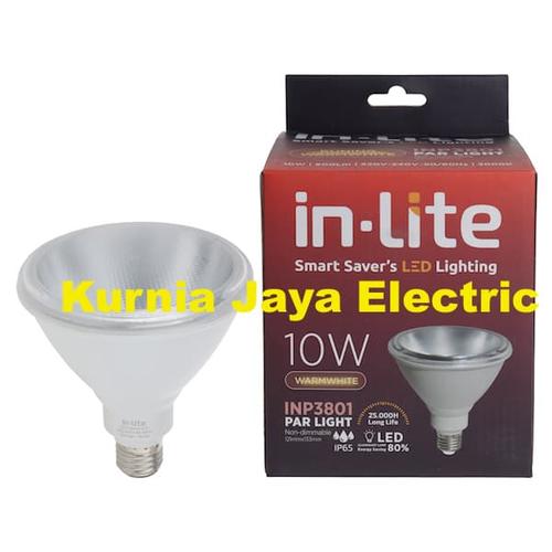 Foto Produk Lampu Inlite Par 30 Light LED 10W INP3001 Warm White dari Kurnia Jaya Electric