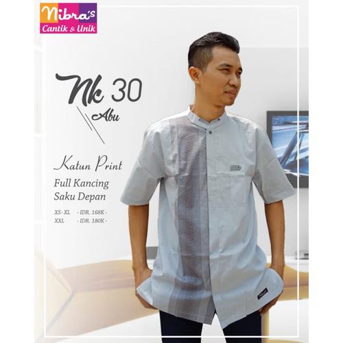 Foto Produk KOKO NIBRAS DEWASA WARNA ABU MURAH BERKUALITAS,TERBATAS - Abu-abu Muda, XS dari Butik Carissa