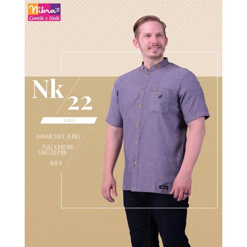 Foto Produk KOKO NIBRAS DEWASA NK 22 WARNA ABU MURAH BERKUALITAS,TERBATAS - Abu-abu, XS dari Butik Carissa