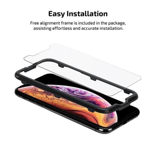 Foto Produk Pitaka Tempered Glass iPhone XR PITAKA Glass 0.3mm (Case Friendly) dari Spigen Indonesia