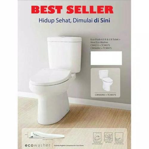 Jual Closet Duduk Toto 420 Eco Washer Original Kota Bekasi Murah Bangun 