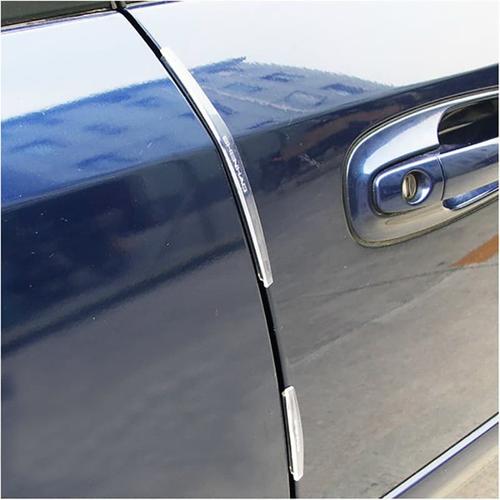 Foto Produk Pelindung Pintu Mobil Slim Door Guard Protector Universal 8 pcs HT-001 - Putih dari lbagstore