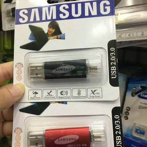 Foto Produk flashdisk samsung otg 4gb / usb + otg 4gb dari JHON ACC