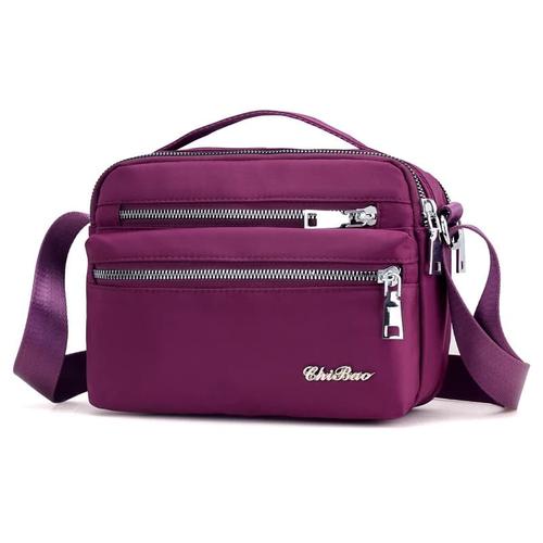Foto Produk Tas Wanita Import Jinjing dan Selempang CHIBAO Mini CB0717 0717 - Purple dari maju laku