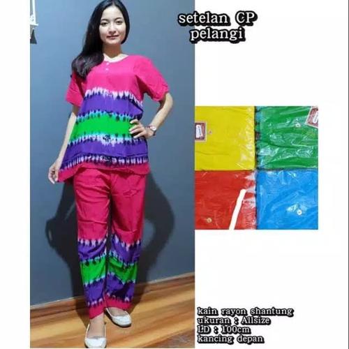 Foto Produk Daster Setelan CP Vernanda Baju Tidur Busui Baju Tidur Wanita dari Brantandari Shop
