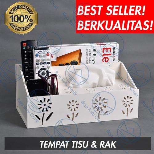 Foto Produk KOTAK TISU RAK TISSUE KOSMETIK REMOTE MAJALAH PENSIL SERBAGUNA S715 dari Raja Ratu Grosir