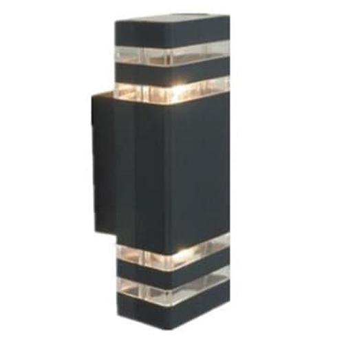 Foto Produk Lampu Dinding Tempel Taman Pilar Teras Outdoor Minimalis Kotak 2 Lampu dari Britplaza