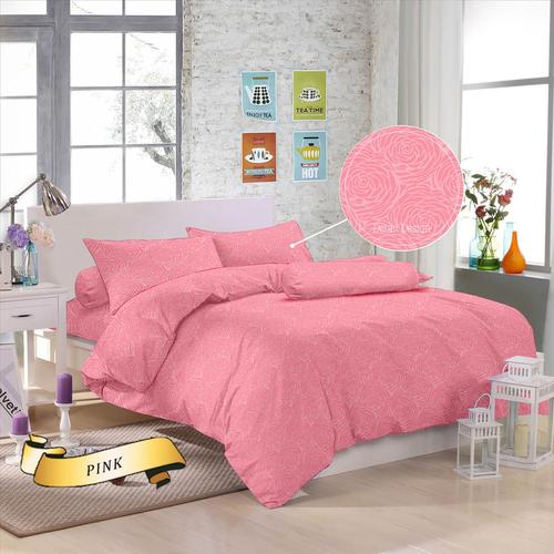 Foto Produk sprei emboz polos size 115*190*25 - Pink dari Sprei _Waterproof