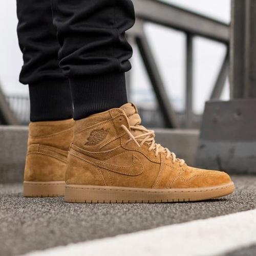 air jordan 1 retro high wheat