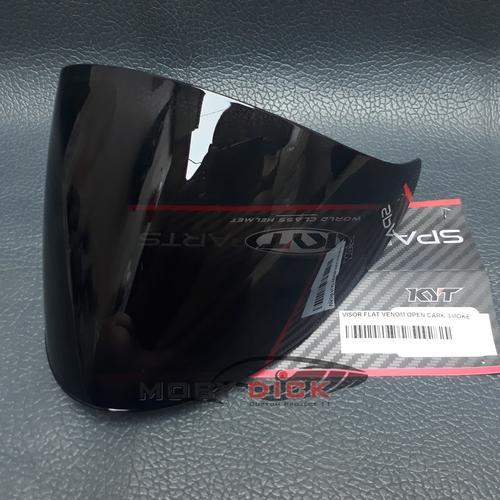 Foto Produk Visor KYT Open Venom - Dark - Original dari Moby Helmet Pride