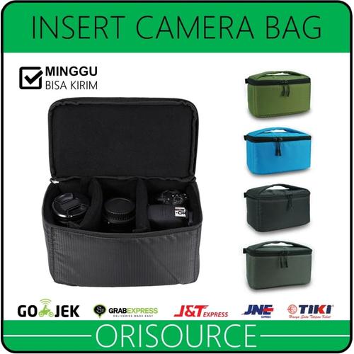 Jual Insert Camera Bag Partition Padded | Tas Kamera SLR DSLR