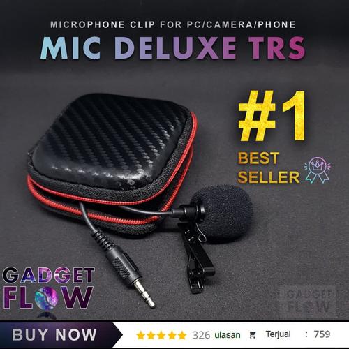 Foto Produk Microphone / Mic Clip On DELUXE 3.5 mm For Android dari Gadget Flow