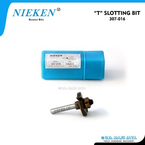 Jual NIEKEN Router Bits 307-016 ( Mata Profil T Slotting Bit 6mm ...