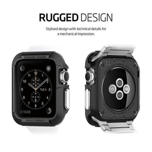 Jual SPIGEN RUGGED ARMOR CASE APPLE WATCH IWATCH 3 2 1 42mm 38mm - Jakarta  Barat - Watch Addict Store | Tokopedia