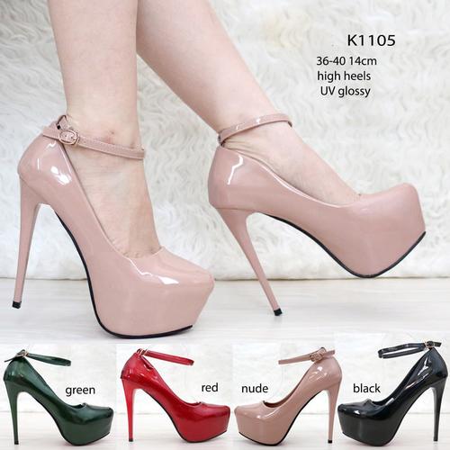 Jual Kode K1105 High Heels Pump Shoes 