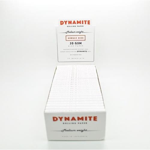 Foto Produk Jual Rolling Paper Single White + Tbk Strawberry Mint dari T.Dynamite