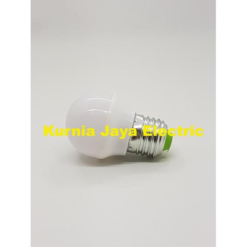 Foto Produk Lampu PingPong 1W Warna PUTIH Bulb Bohlam Tidur LED E27 220V dari Kurnia Jaya Electric