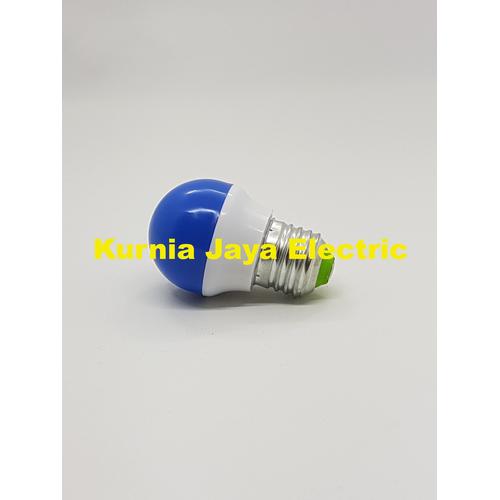 Foto Produk Lampu PingPong 1W Warna Biru Bulb Bohlam Tidur LED E27 220V dari Kurnia Jaya Electric