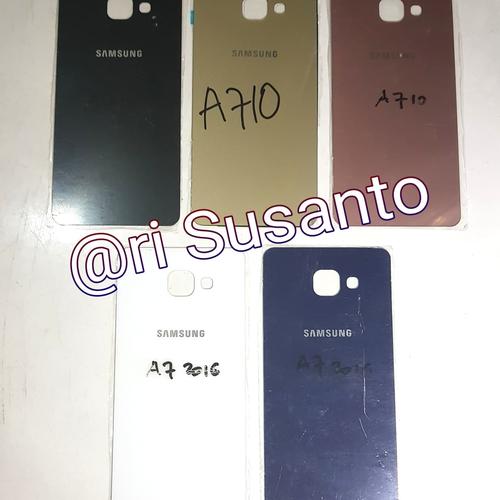 Foto Produk Backdoor / Tutup Baterai Hp Samsung Galaxy A710 / A7 2016 Bahan Kaca dari Ari Susanto Store