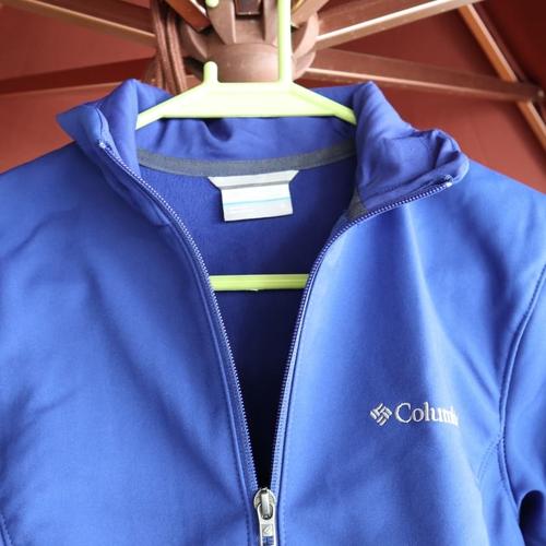 columbia blue fleece jacket